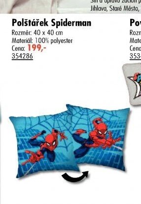 Polštářek Spiderman
