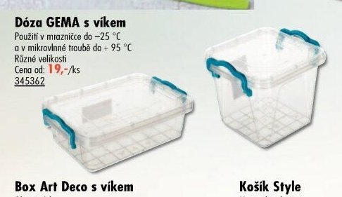 Dóza GEMA s víkem