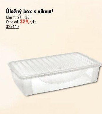 Úložný box s víkem