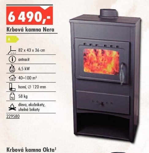 Krbová kamna Nera