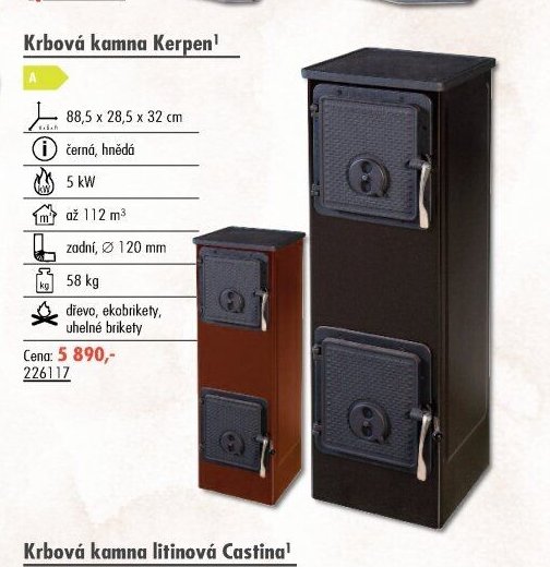Krbová kamna Kerpen