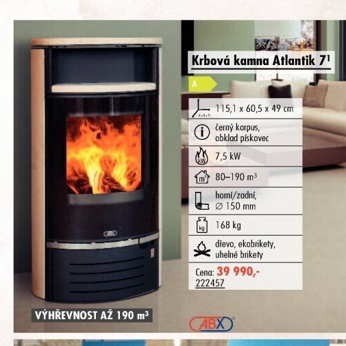 Krbová kamna Atlantik 7
