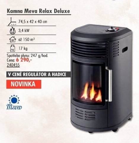 Kamna Meva Relax Deluxe