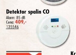 Detektor spalin CO
