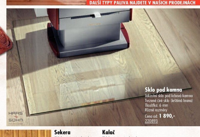 Sklo pod kamna