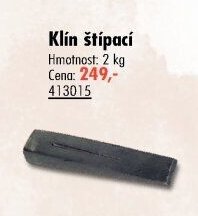 Klín štípací