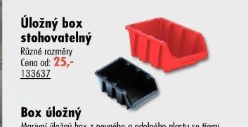 Úložný box stohovatelný