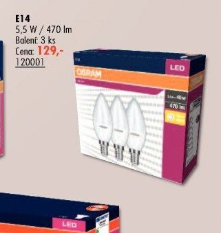 LED zdroje E14 (svíčkové)
