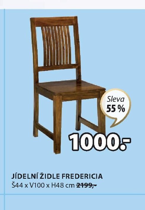 JÍDELNÍ ŽIDLE FREDERICIA