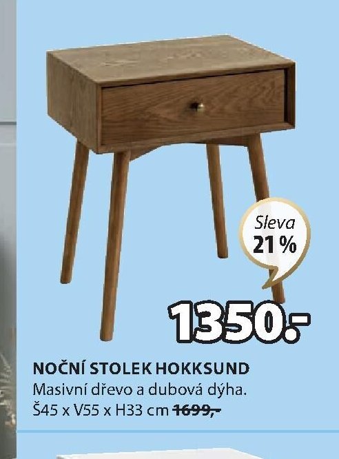 NOČNÍ STOLEK HOKKSUND