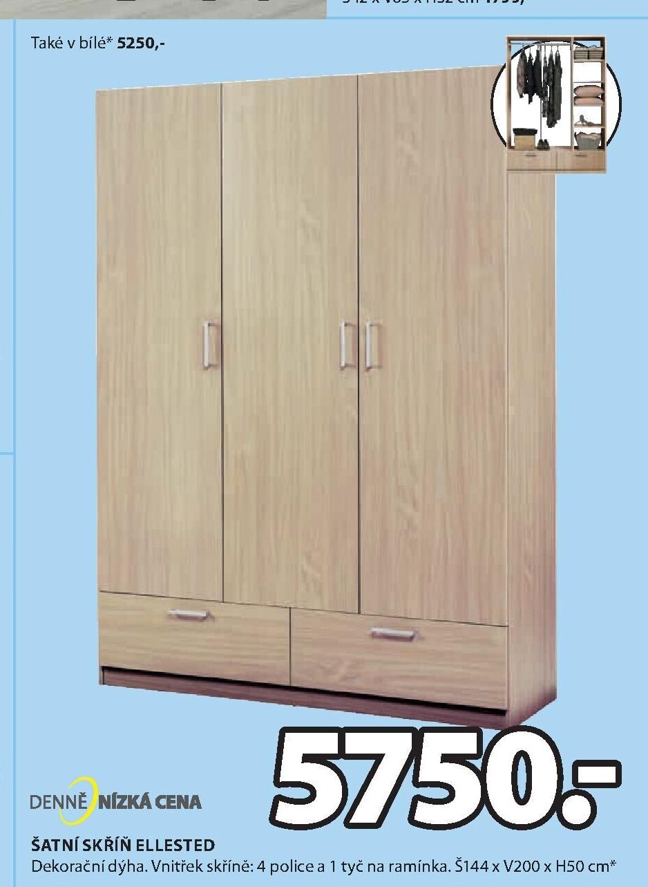 ŠATNÍ SKŘÍŇ ELLESTED