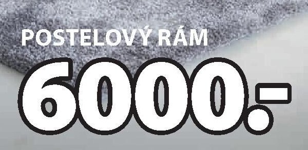 Série LIMFJORDEN Postelový rám