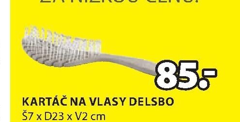 KARTÁČ NA VLASY DELSBO