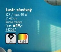Lustr závěsný