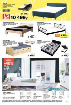 akční leták Sconto nábytek 23.9.2022-13.10.2022