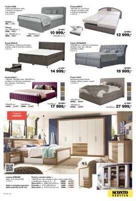 akční leták Sconto nábytek 23.9.2022-13.10.2022