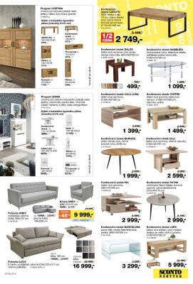 akční leták Sconto nábytek 23.9.2022-13.10.2022