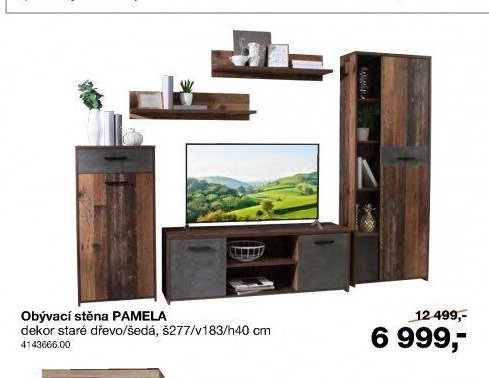 Obývací stěna PAMELA