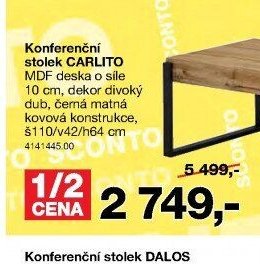 Konferenční stolek CARLITO