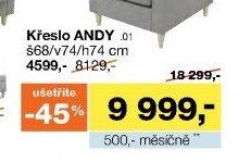 Křeslo ANDY .01