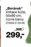 Beránek imitace kůže