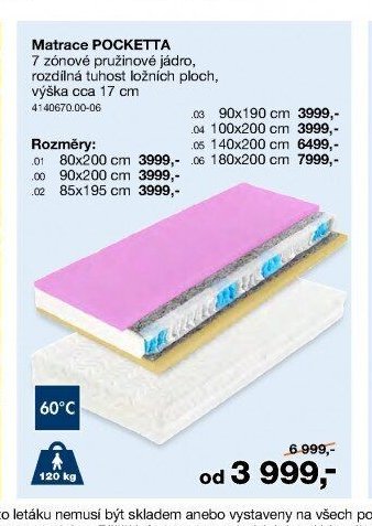 Matrace POCKETTA