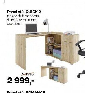 Psací stůl QUICK 2
