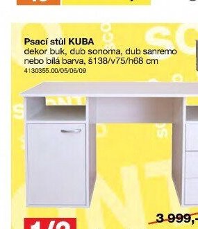 Psací stůl KUBA