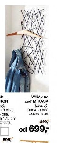Věšák na zeď MIKASA
