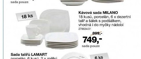 Kávová sada MILANO