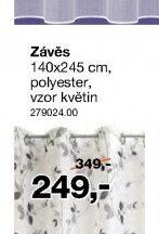 Závěs květinový