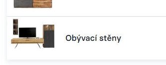 Obývací stěny