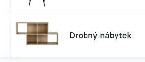 Drobný nábytek
