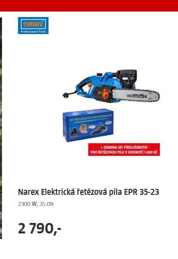 Narex Elektrická řetězová pila EPR 35-23
