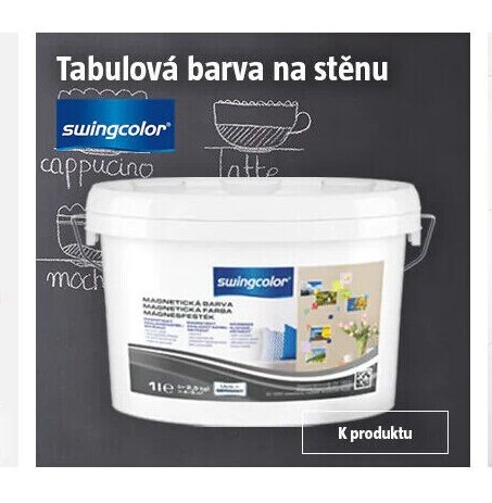 Tabulová barva na stěnu