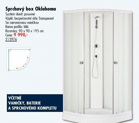 Sprchový box Oklahoma