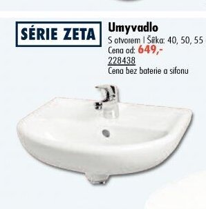 Umyvadlo Zeta