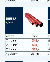 TRUBKA 2,5 m
