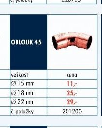 OBLOUK 45