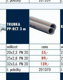 TRUBKA PP-RCT 3 m
