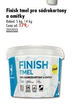 Finish tmel pro sádrokartony a omítky