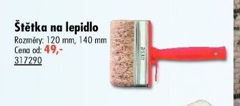 Štětka na lepidlo