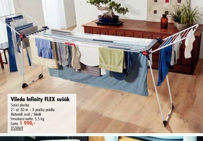 Vileda Infinity FLEX sušák