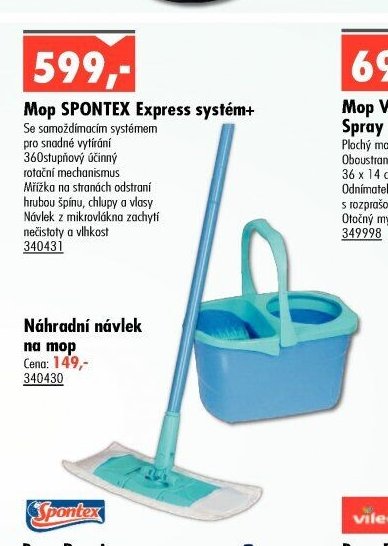 Mop SPONTEX Express systém+