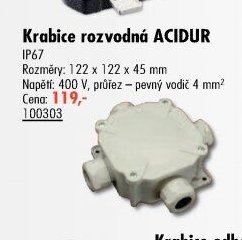 Krabice rozvodná ACIDUR IP67 (100303)