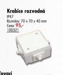 Krabice rozvodná IP47 (100321)
