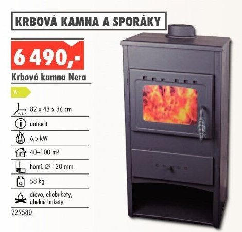 Krbová kamna Nera