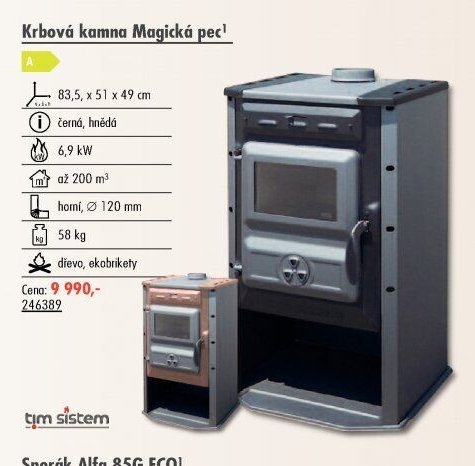 Krbová kamna Magická pec