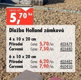 Dlažba Holland zámková