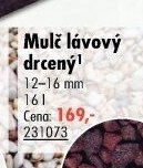 Mulč lávový drcený